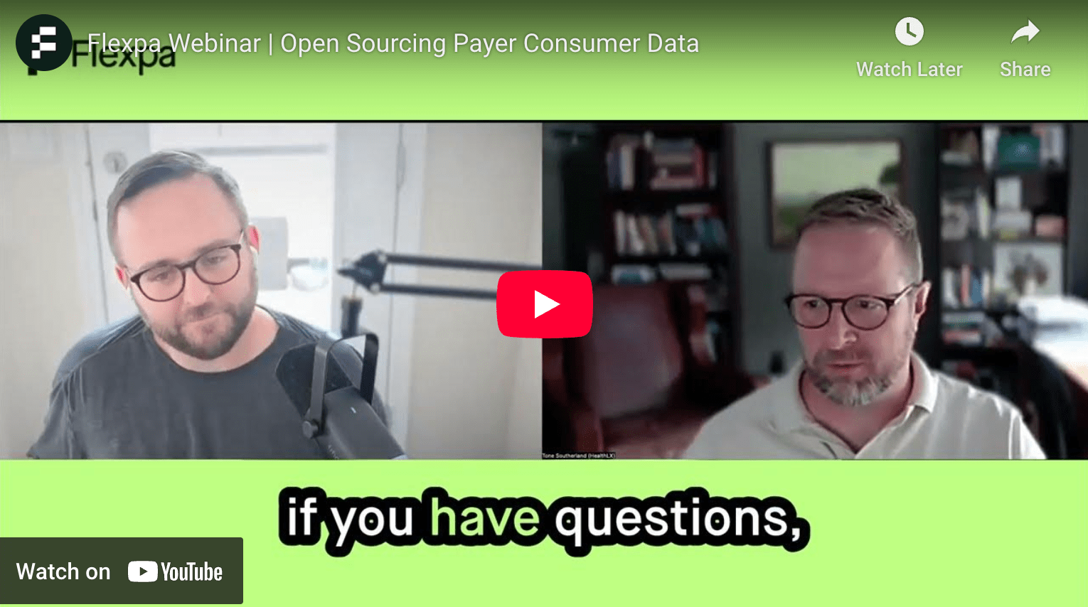 Open Sourcing Payer Consumer Data Webinar
